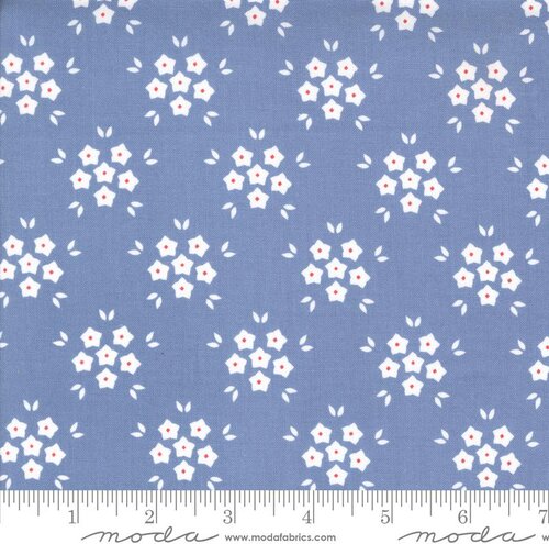 Hollyhocks & Roses - Bluebell Flower Puffs