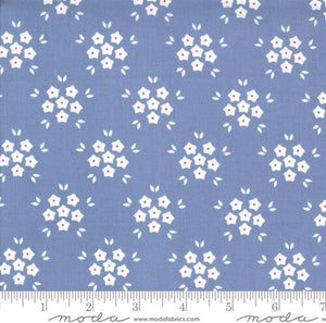 Hollyhocks & Roses - Bluebell Flower Puffs