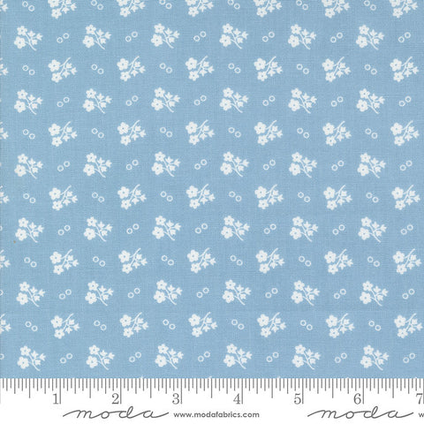 30's Playtime - Sky Daisy Dots
