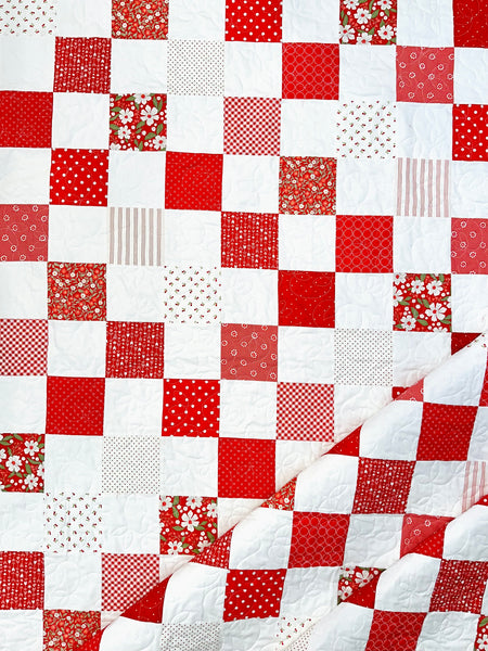 Prints Charming Quilt Kit - Cherry Pie