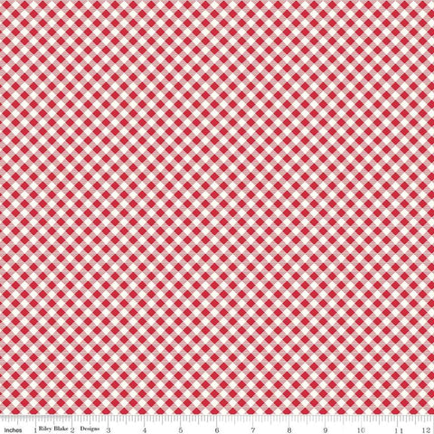 Bee Ginghams - Red Carolyn