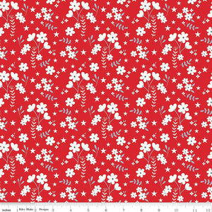Freedom Garden - Red Ditsy Floral