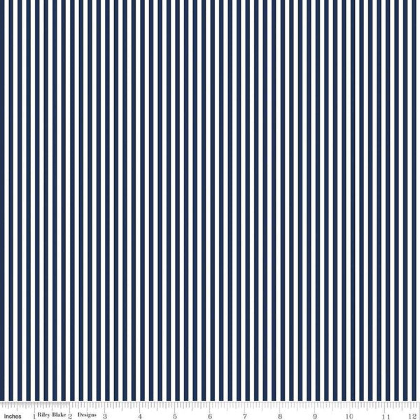 Stripe - 1/8" Navy