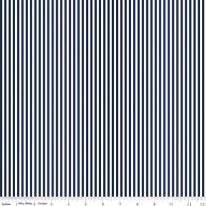 Stripe - 1/8" Navy