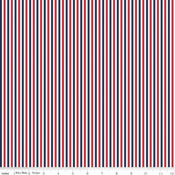 Stripe - 1/8" Patriotic