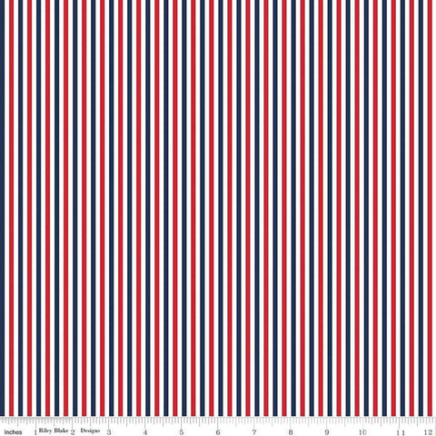 Stripe - 1/8" Patriotic