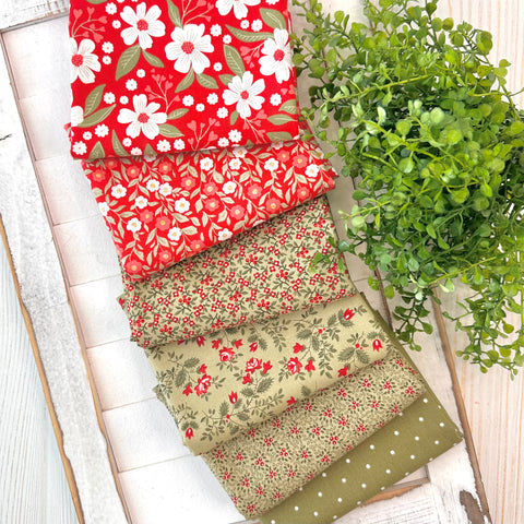 Hollyberry Half Yard Bundle