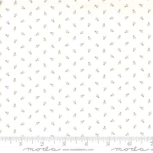 Itty Bitty Backgrounds - Grey on White Tiny Buds