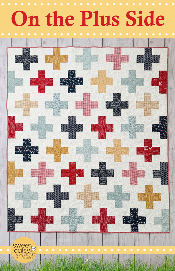 On the Plus Side Runner Kit Sunday Brunch Sweet Daisy Quilt Shoppe