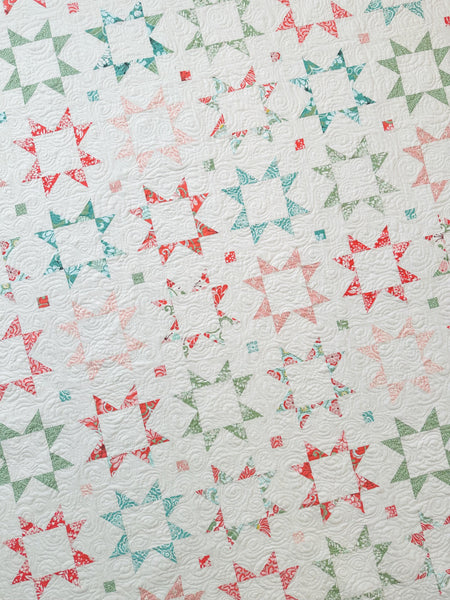 Sweet Stars Quilt Kit - Tango