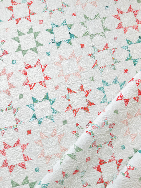 Sweet Stars Quilt Kit - Tango