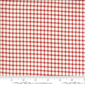 Roselyn - Ivory/Red Gingham