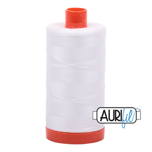 Aurifil 50 wt Thread - 2021 Natural White