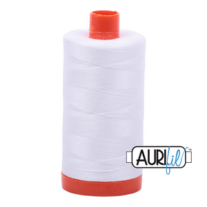 Aurifil 50 wt Thread - 2024 White