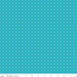 Bee Basics - Turquoise Polka Dots