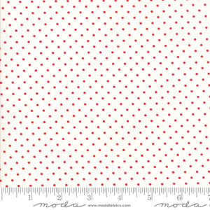 Essential Dots - Red on White