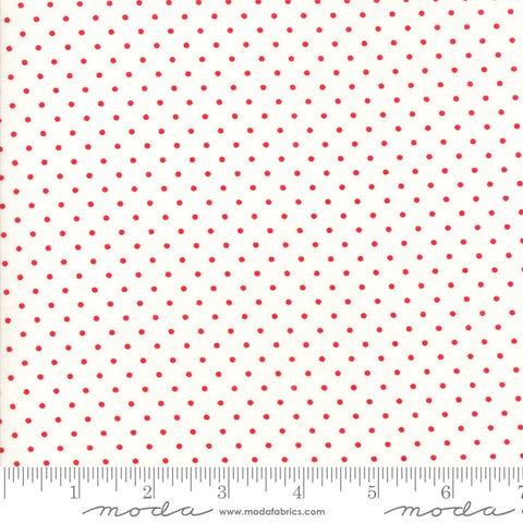 Essential Dots - Red on White